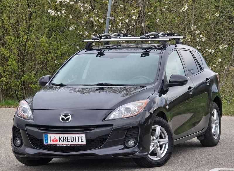 Schwarz Gebraucht 2013 Mazda 3 Prime-Line Kleinwagen | € 4.801 (Superpreis) - Bild 1/4