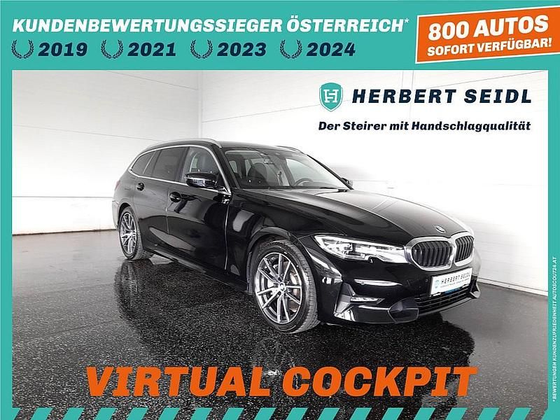 Schwarz Gebraucht 2021 BMW 330e Sport Line Kombi | € 27.480 (Fairer Preis) - Bild 1/4