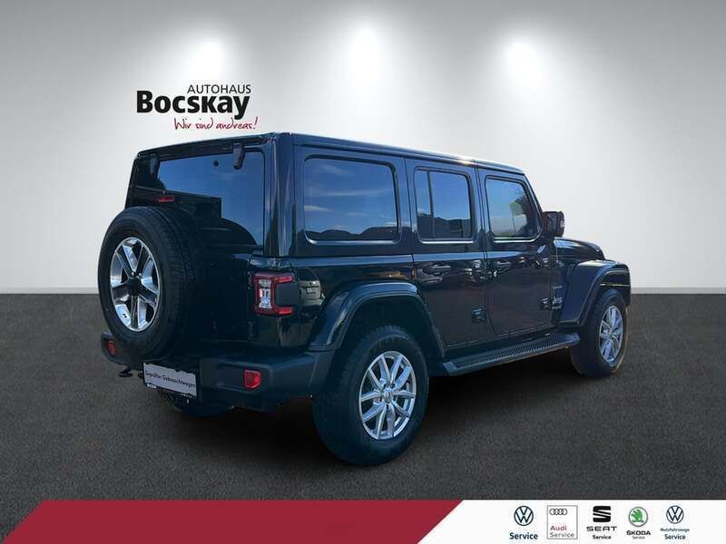 Gebraucht Jeep Wrangler Unlimited Sahara 200 PS (147 kW) 2020 Schwarz  normal SUV