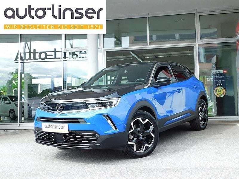 Gebraucht Opel Mokka-e Ultimate 100 kW (136 PS) 2022 Blau voltaic blue (m)  metallic SUV