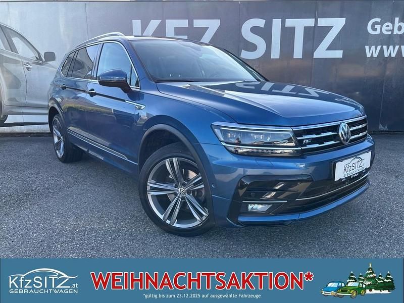 Blau Gebraucht 2021 VW Tiguan R-line SUV | € 28.990 (Fairer Preis) - Bild 1/4