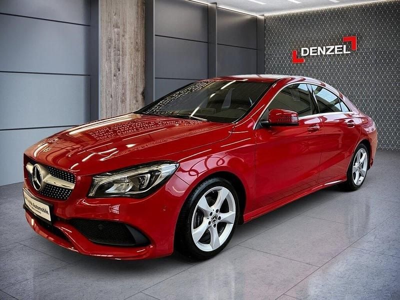 Rot metallic Gebraucht 2017 Mercedes CLA180 Limousine | € 21.490 (Fairer Preis) - Bild 1/1