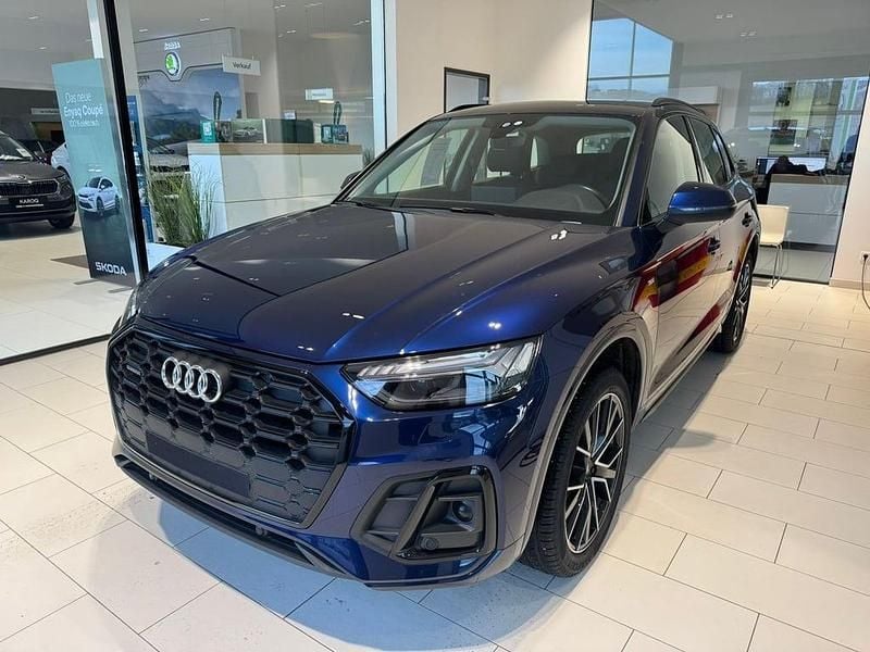 Gebraucht Audi Q5 S-Line 204 PS (150 kW) 2022 Mittelblau  metallic SUV