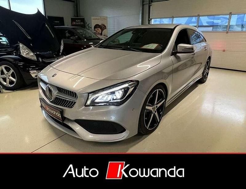 Silber Gebraucht 2017 Mercedes CLA220 Shooting Brake AMG Kombi | € 28.900 - Bild 1/4