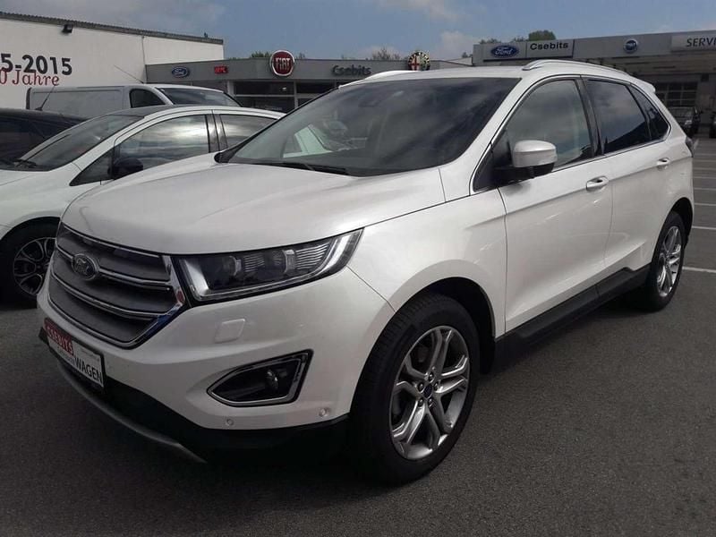Weiß Gebraucht 2016 Ford Edge Titanium SUV | € 18.900 (Fairer Preis) - Bild 1/4