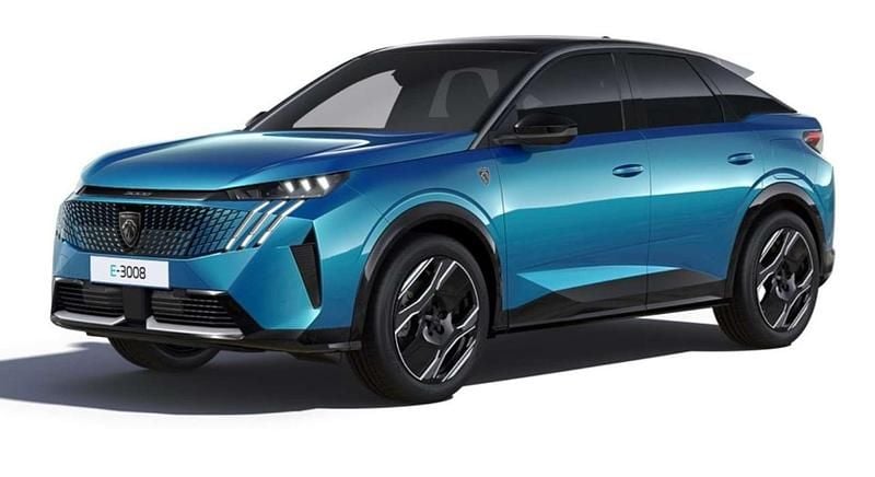 Gebraucht Peugeot e-3008 GT 156 kW (213 PS) 2024 Blau SUV