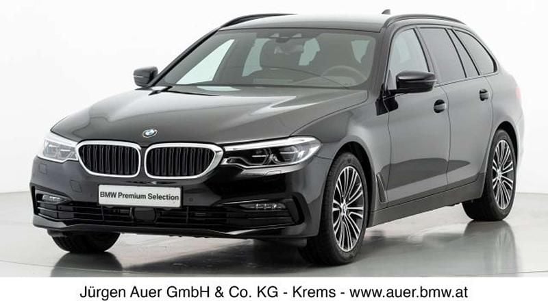 Schwarz Gebraucht 2020 BMW 520 Sport Line Kombi | € 29.990 (Fairer Preis) - Bild 1/4