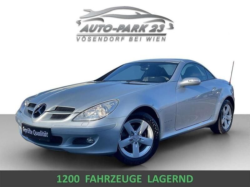 Silber Gebraucht 2007 Mercedes SLK200 Cabrio | € 12.500 (Superpreis) - Bild 1/4