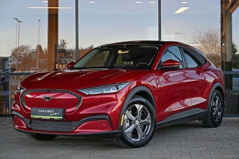 Rot Gebraucht 2021 Ford Mustang Mach-E Extended Range SUV | € 27.990 (Guter Preis) - Bild 1/4