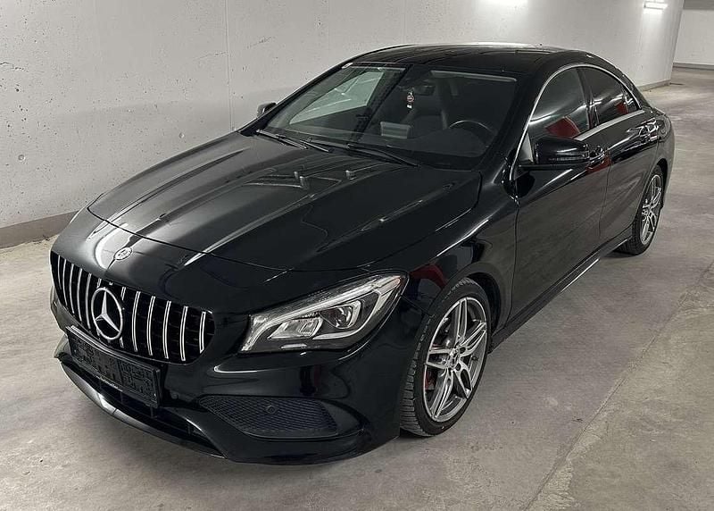 Schwarz Gebraucht 2019 Mercedes CLA200 AMG line Coupé | € 24.300 (Fairer Preis) - Bild 1/4