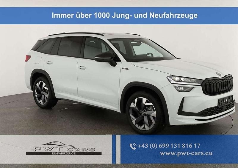 Weiß Neu 2025 Skoda Kodiaq SportLine SUV | € 48.072 (Etwas zu teuer) - Bild 1/4