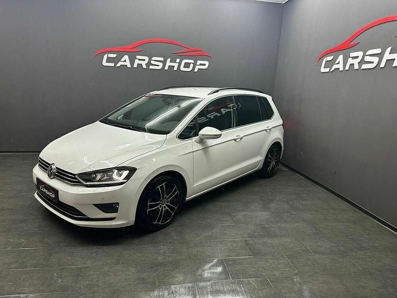 Gebraucht VW Golf Sportsvan Highline 110 PS (80 kW) 2016 Weiß Van / Kleinbus