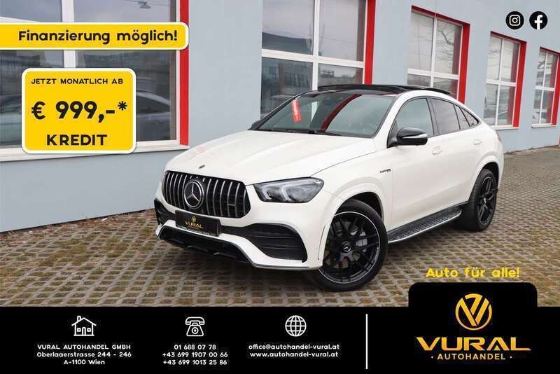 Weiß Gebraucht 2021 Mercedes GLE53 AMG AMG Coupé | € 99.890 (Fairer Preis) - Bild 1/4