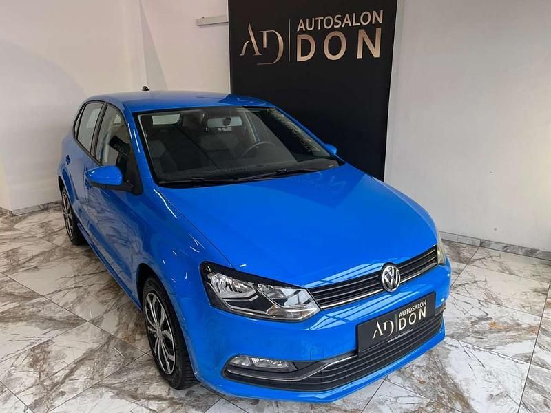 Gebraucht VW Polo Comfortline 90 PS (66 kW) 2016 Blau Kleinwagen