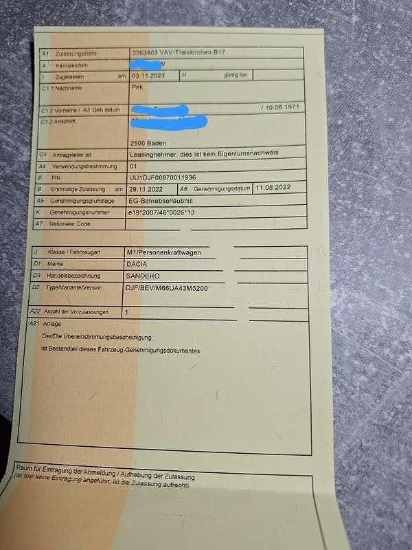 Gebraucht Dacia Sandero Comfort 90 PS (66 kW) 2022 Weiß Limousine