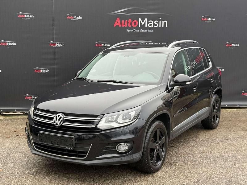 Schwarz Gebraucht 2015 VW Tiguan Sportline SUV | € 10.900 (Guter Preis) - Bild 1/4