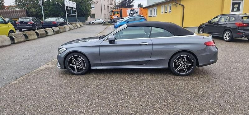 Gebraucht Mercedes C220 AMG line 170 PS (125 kW) 2017 Cabrio