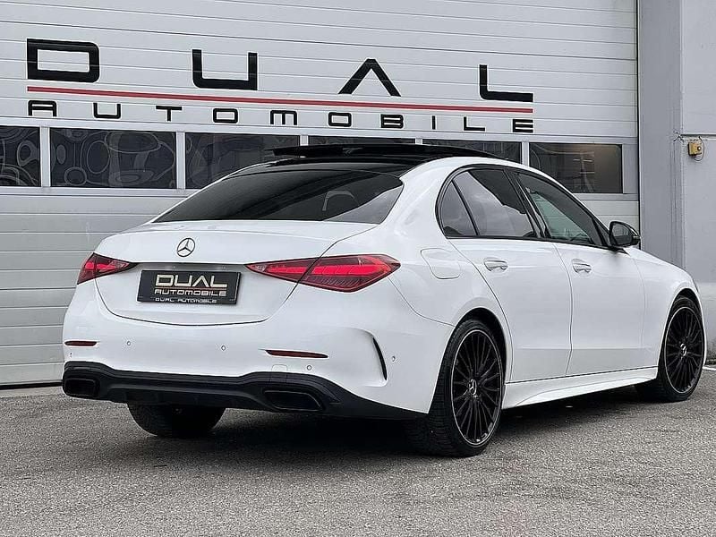 Gebraucht Mercedes C200 AMG line 163 PS (119 kW) 2022 Weiß Limousine