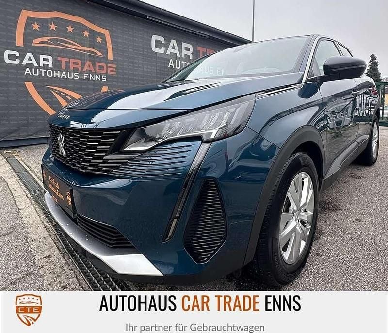 Blau Gebraucht 2022 Peugeot 3008 Active SUV | € 20.490 (Fairer Preis) - Bild 1/4