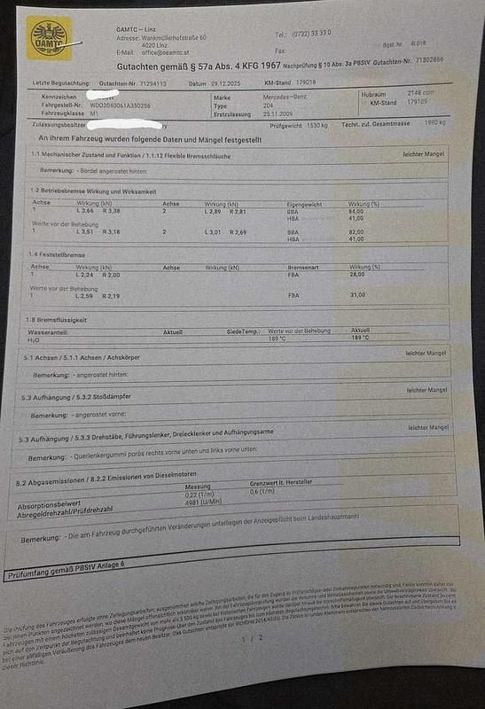 Gebraucht Mercedes C200 136 PS (100 kW) 2009 Kombi