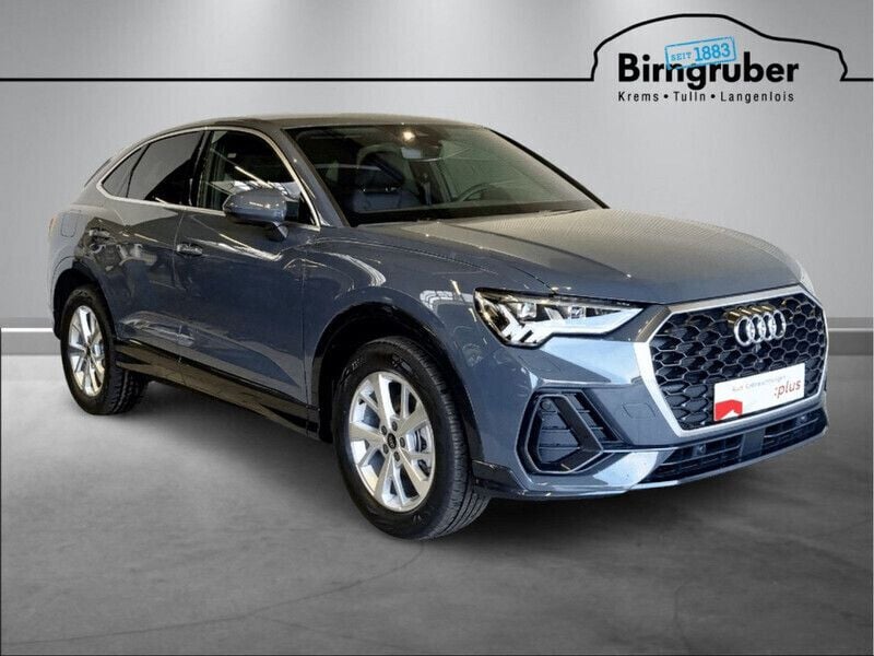 Mittelgrau metallic Gebraucht 2024 Audi Q3 Sportback Basis SUV | € 43.490 (Fairer Preis) - Bild 1/4