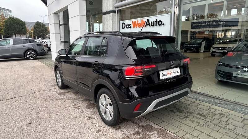 Gebraucht VW T-Cross 95 PS (69 kW) 2024 Schwarz  metallicperleffektno SUV
