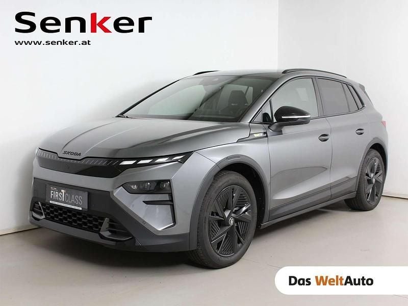 Mittelgrau metallic Gebraucht 2025 Skoda Elroq RS SUV | € 49.900 (Fairer Preis) - Bild 1/4