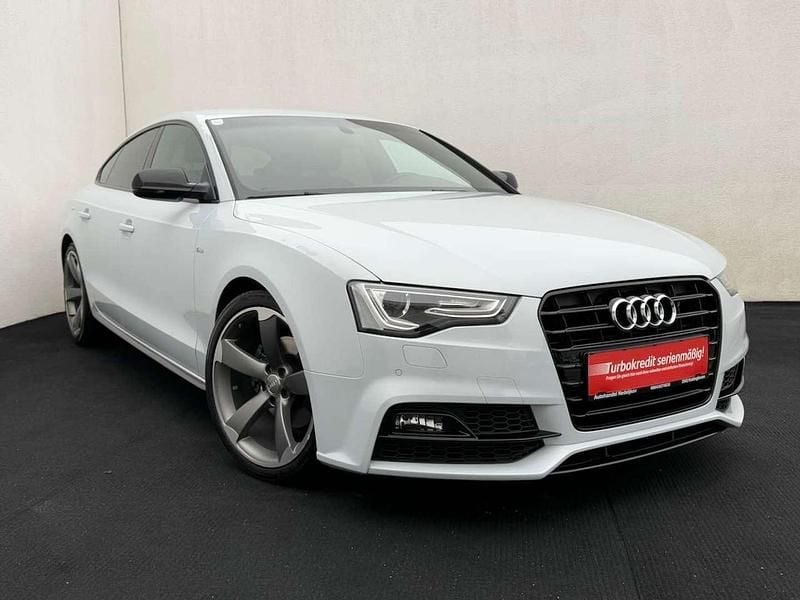 Weiß Gebraucht 2014 Audi A5 Sportback S-Line Kleinwagen | € 15.400 (Guter Preis) - Bild 1/4