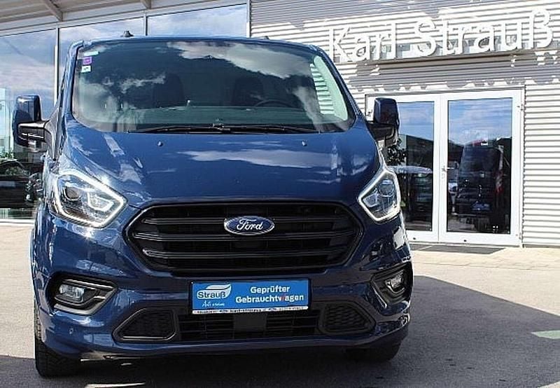 Blau Gebraucht 2021 Ford Transit Custom Sport Van | € 26.890 (Fairer Preis) - Bild 1/4