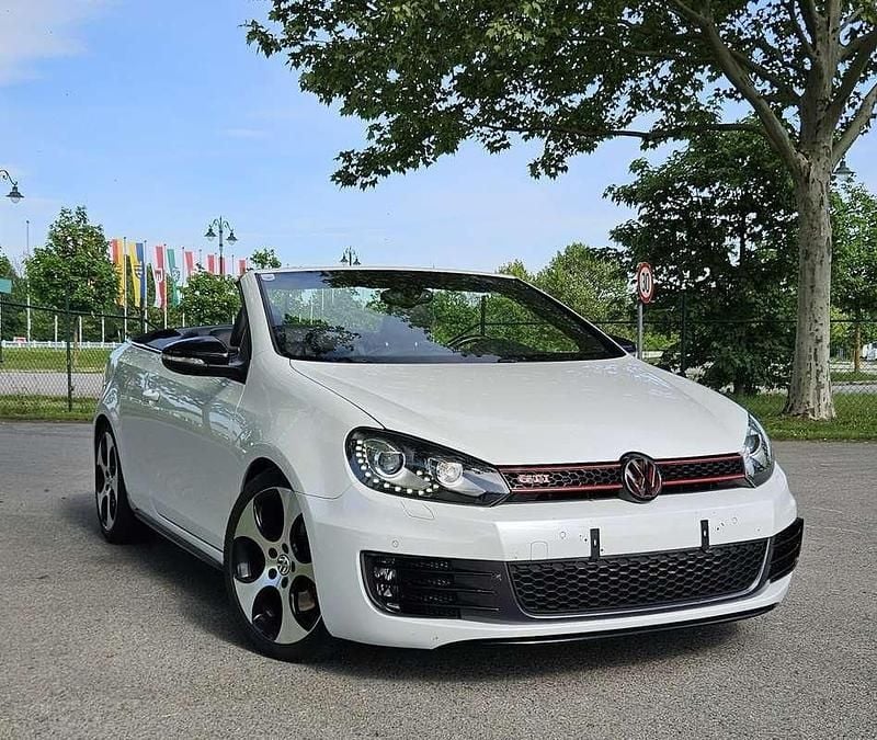 Weiß Gebraucht 2013 VW Golf Cabriolet GTI Cabrio | € 17.500 - Bild 1/4