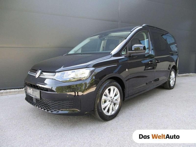 Schwarz metallicperleffektno Gebraucht 2025 VW Caddy Maxi Life Van / Kleinbus | € 44.990 - Bild 1/4