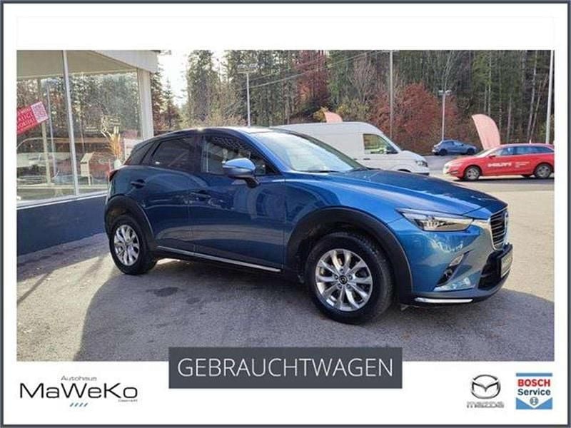 Blau Gebraucht 2019 Mazda CX-3 SUV | € 17.500 (Fairer Preis) - Bild 1/4
