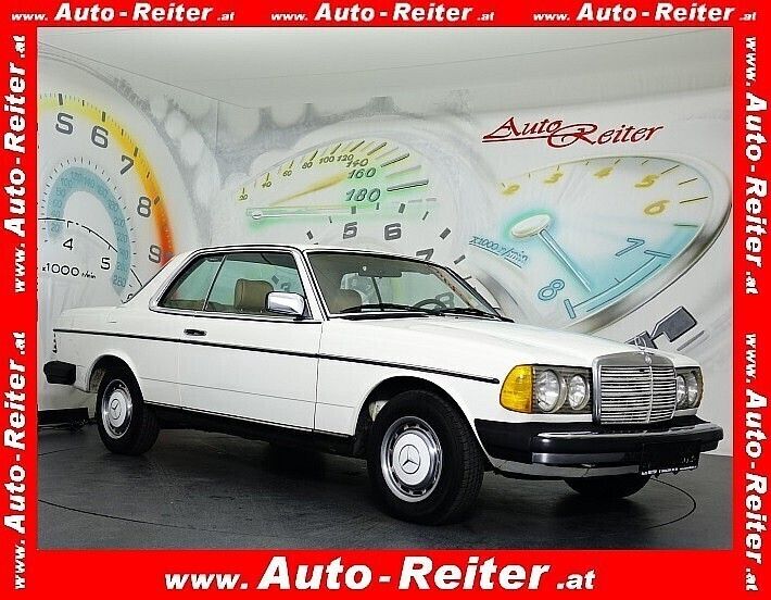 Weiss Gebraucht 1985 Mercedes 300 Coupé | € 19.990 - Bild 1/4