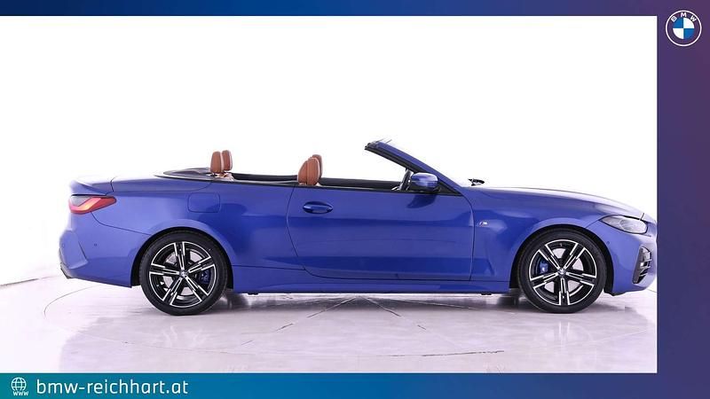 Gebraucht BMW 430 Cabriolet Efficient Dynamics 258 PS (189 kW) 2021 Blau Cabrio
