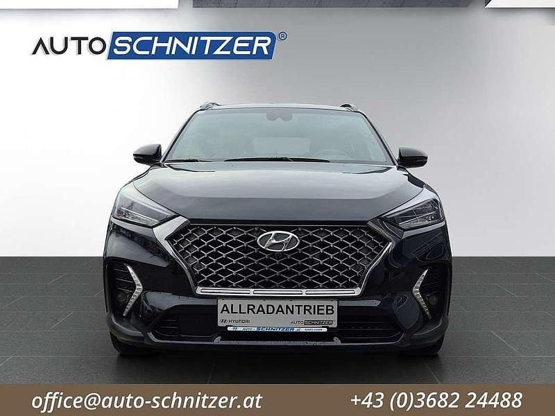 Gebraucht Hyundai Tucson N Line 136 PS (100 kW) 2019 Schwarz SUV