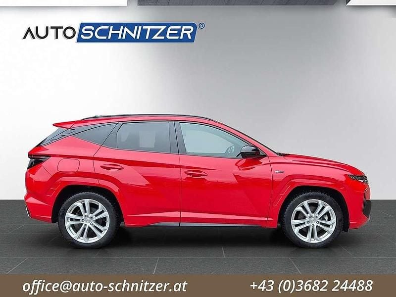Gebraucht Hyundai Tucson N Line 179 PS (131 kW) 2024 Rot SUV