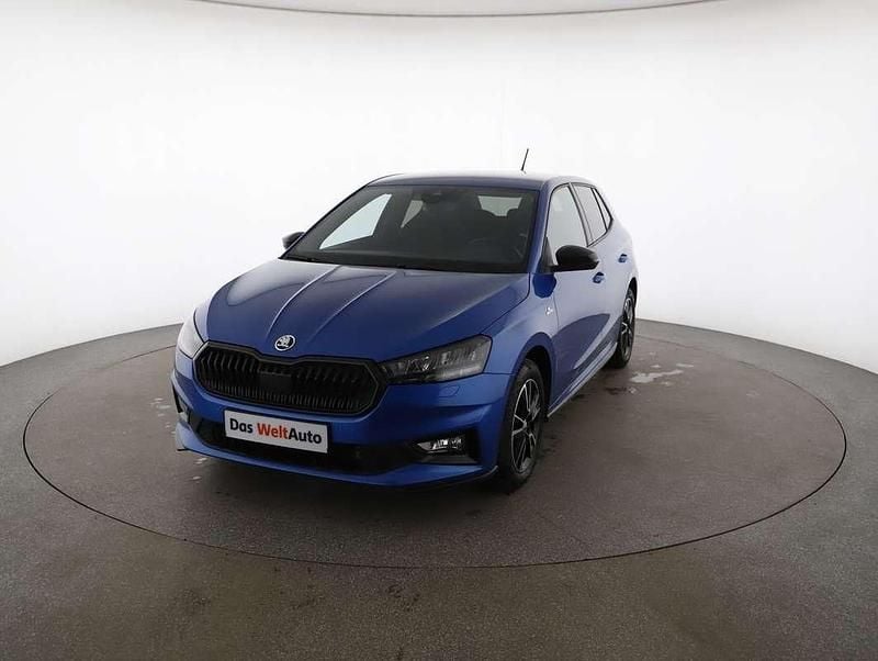 Gebraucht Skoda Fabia Monte Carlo 116 PS (85 kW) 2024 Mittelblau  metallic Limousine