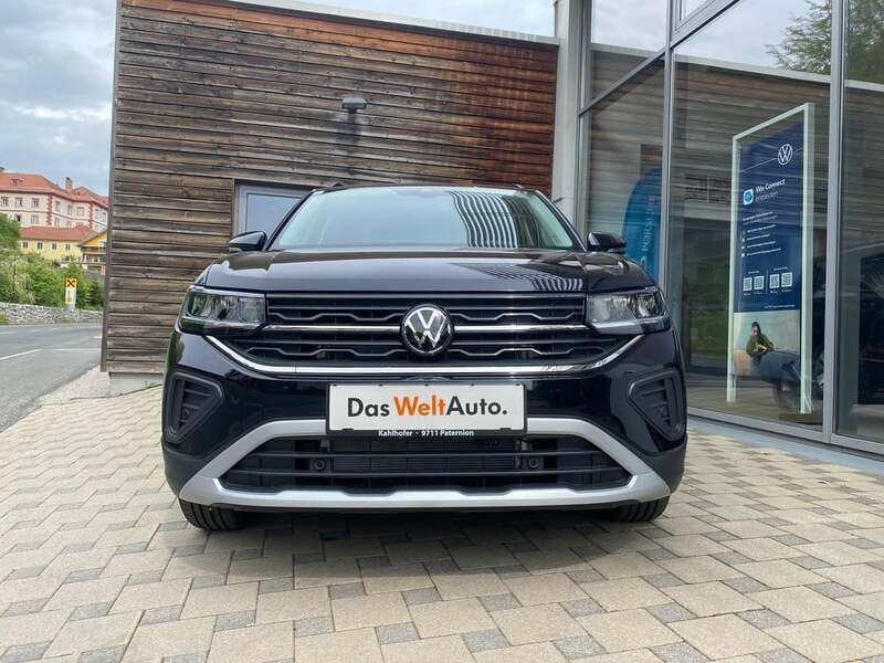 Gebraucht VW T-Cross 95 PS (69 kW) 2024 Schwarz  metallicperleffektno SUV