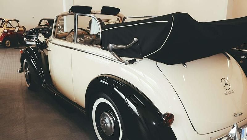 Gebraucht Mercedes 170 52 PS (38 kW) 1950 Beige Cabrio