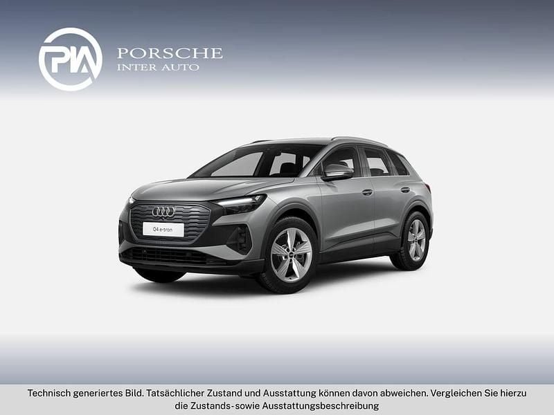 Mittelgrau metallic Gebraucht 2021 Audi Q4 e-tron Basis SUV | € 26.990 (Fairer Preis) - Bild 1/4