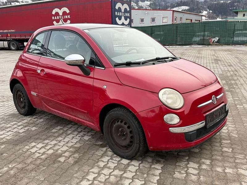 Gebraucht Fiat 500 Lounge 69 PS (50 kW) 2010 Rot Kleinwagen