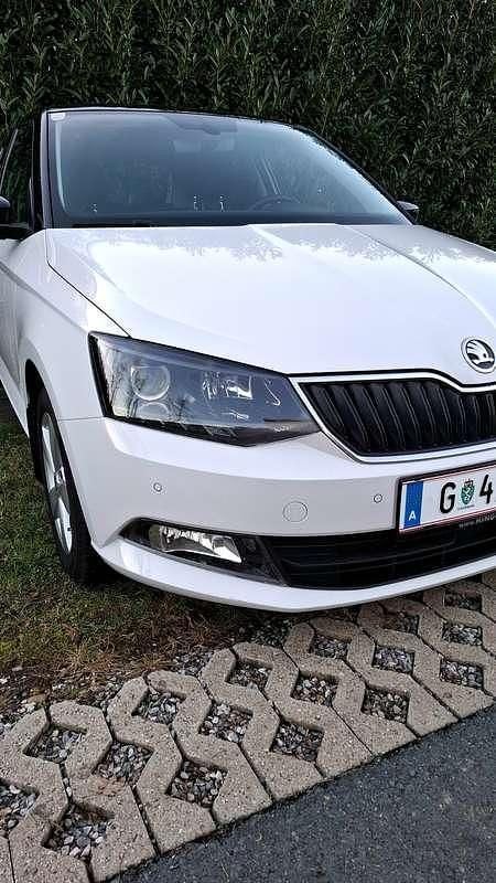 Gebraucht Skoda Fabia Style 90 PS (66 kW) 2017 Weiß Limousine