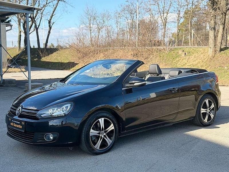 Gebraucht VW Golf 105 PS (77 kW) 2011 Schwarz Cabrio