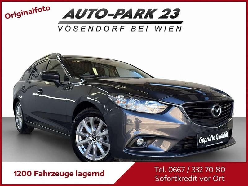 Gebraucht Mazda 6 150 PS (110 kW) 2015 Grau Kombi