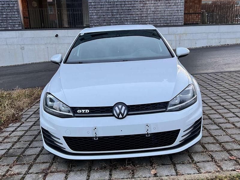 Gebraucht VW Golf VII GTD 184 PS (135 kW) 2013 Weiß Limousine
