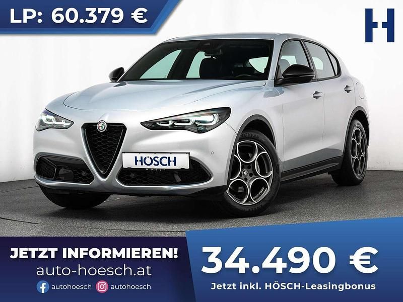 Gebraucht Alfa Romeo Stelvio Sprint 160 PS (117 kW) 2024 Weiss SUV