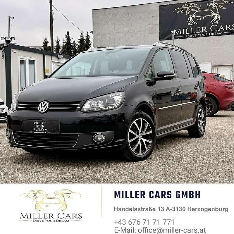 Gebraucht VW Touran 140 PS (102 kW) 2014 Schwarz Van / Kleinbus