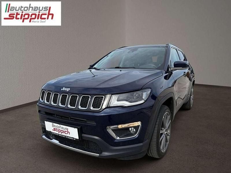 Blau Gebraucht 2018 Jeep Compass Limited SUV | € 20.890 (Fairer Preis) - Bild 1/4