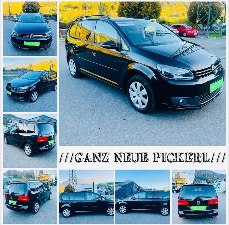 Schwarz Gebraucht 2013 VW Touran Highline Van / Kleinbus | € 7.700 (Fairer Preis) - Bild 1/4