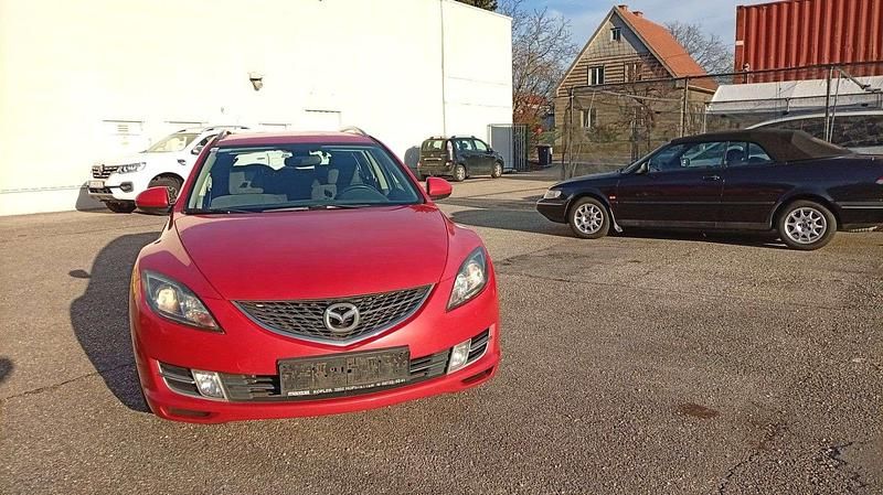 Gebraucht Mazda 6 Inclusive 125 PS (91 kW) 2009 Rot Kombi